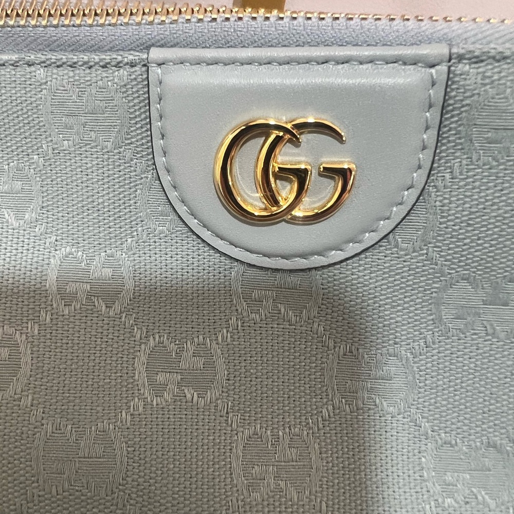 Gucci Vanity top handle bag in icey blue NWT - Picture 2 of 8